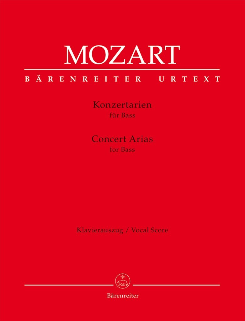 Concert Arias For Bass