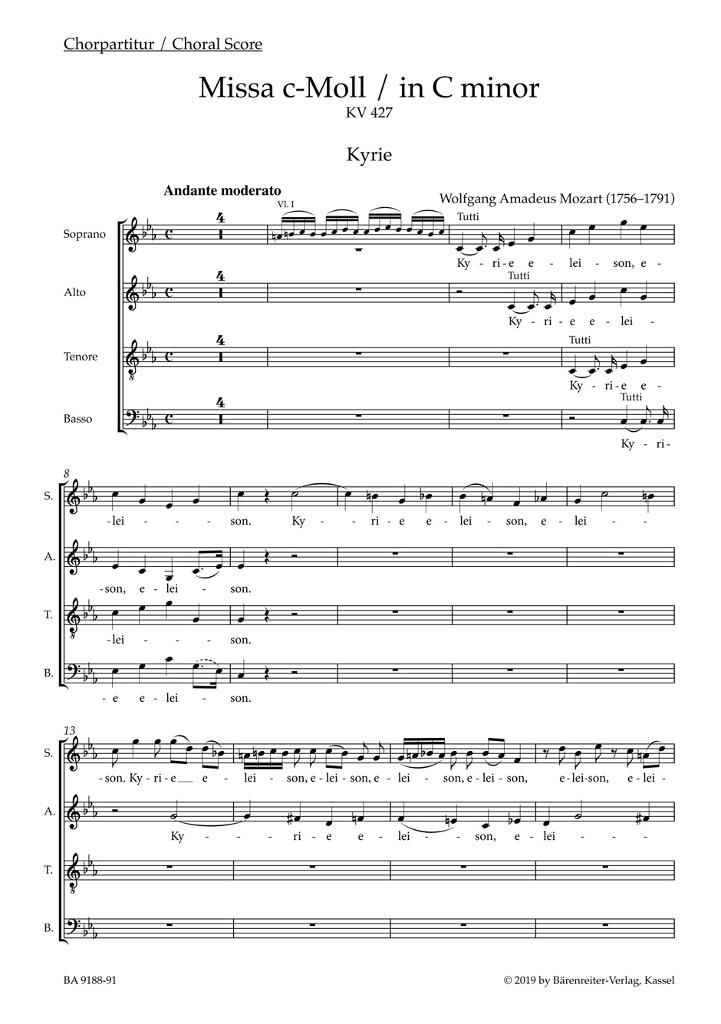 Mass in C minor K427