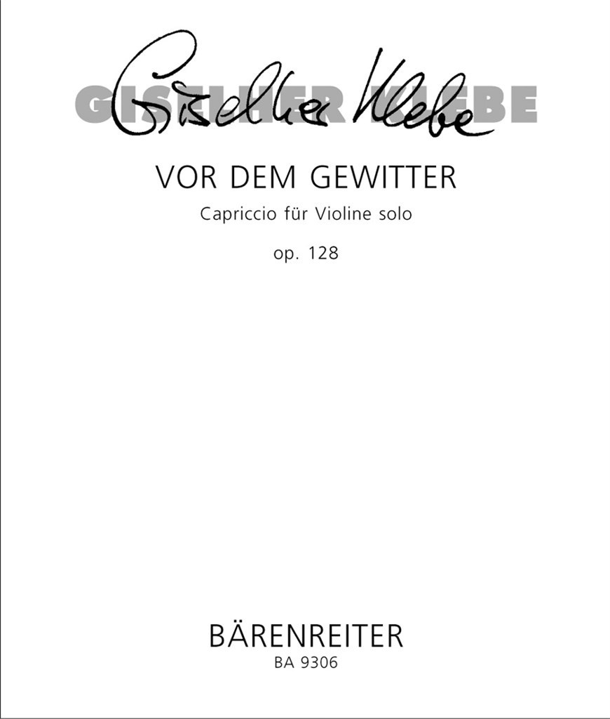 Vor dem Gewitter