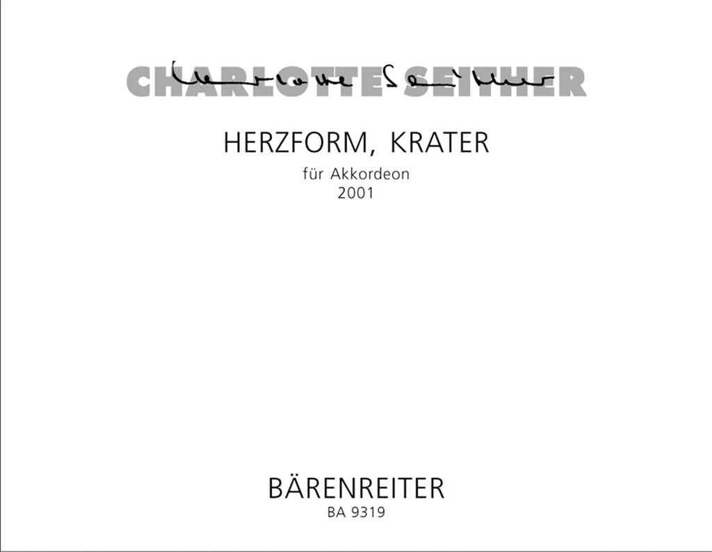 Herzform, Krater