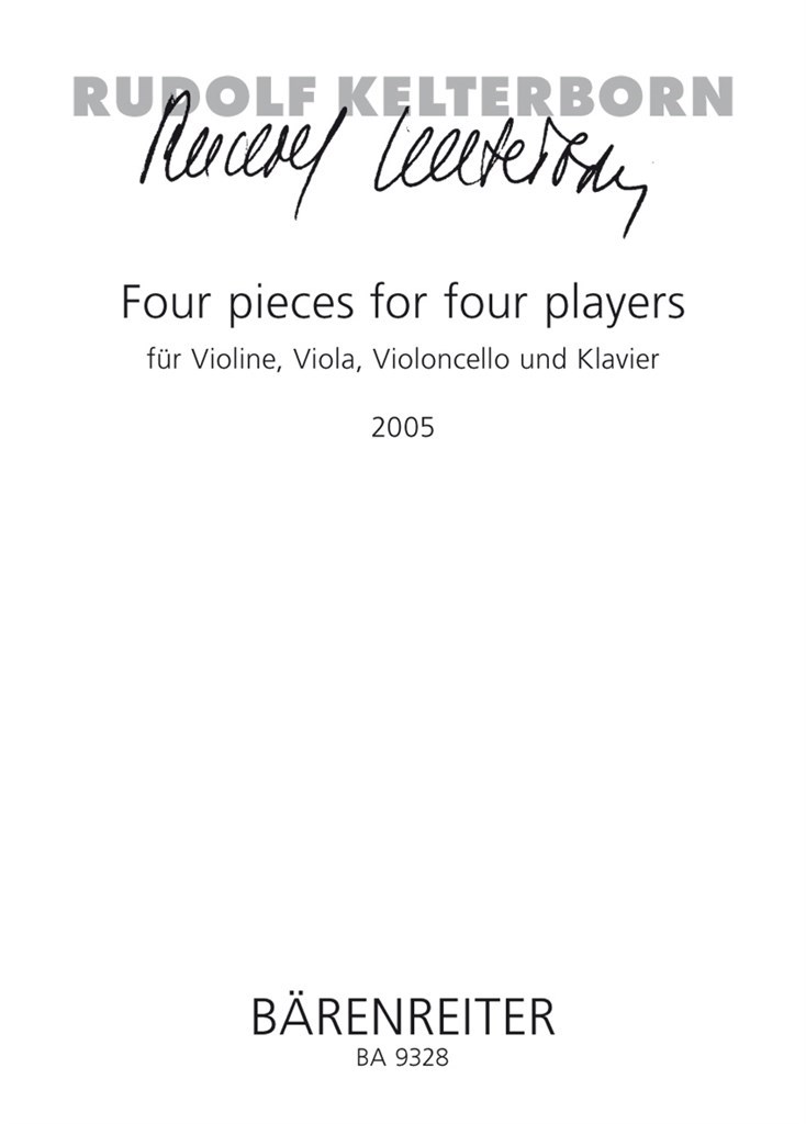Four pieces for four players