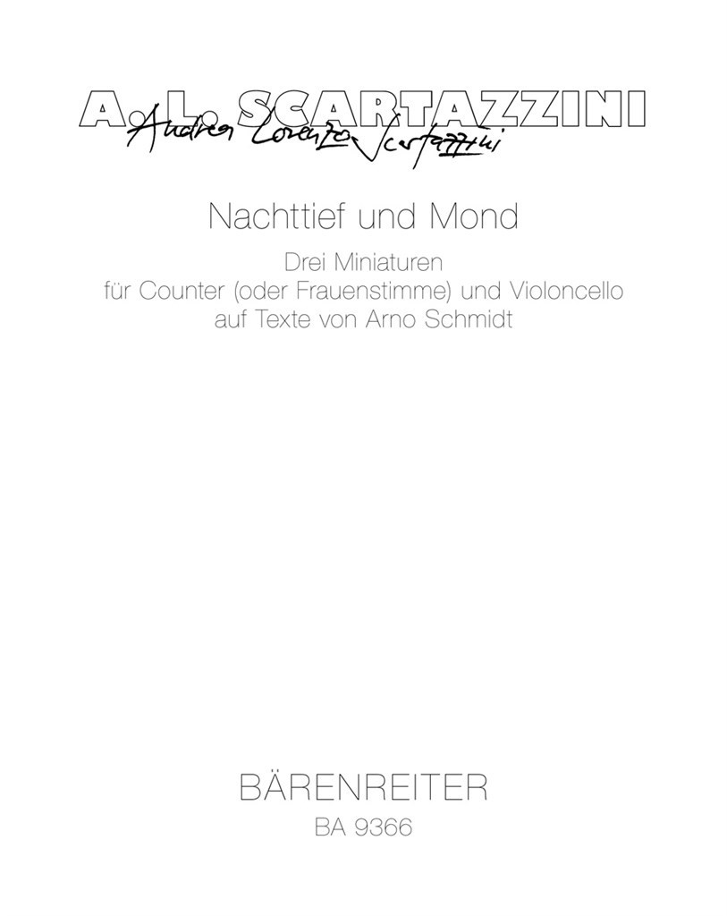 Nachttief und Mond