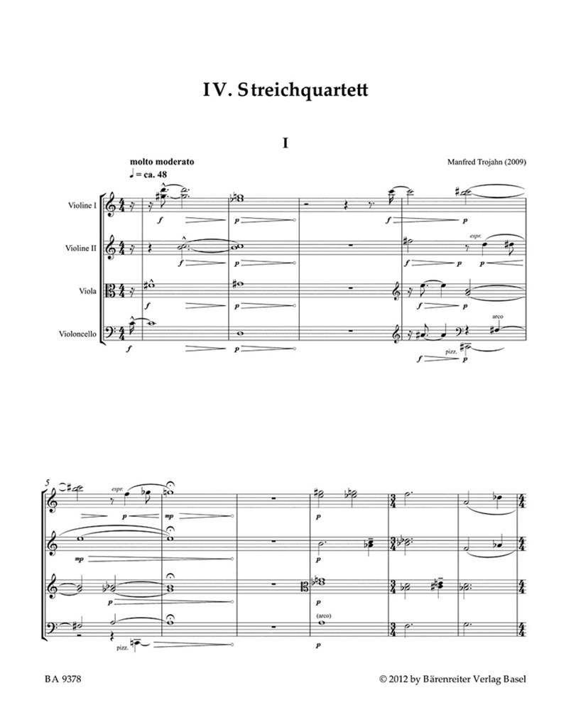 IV. String Quartet