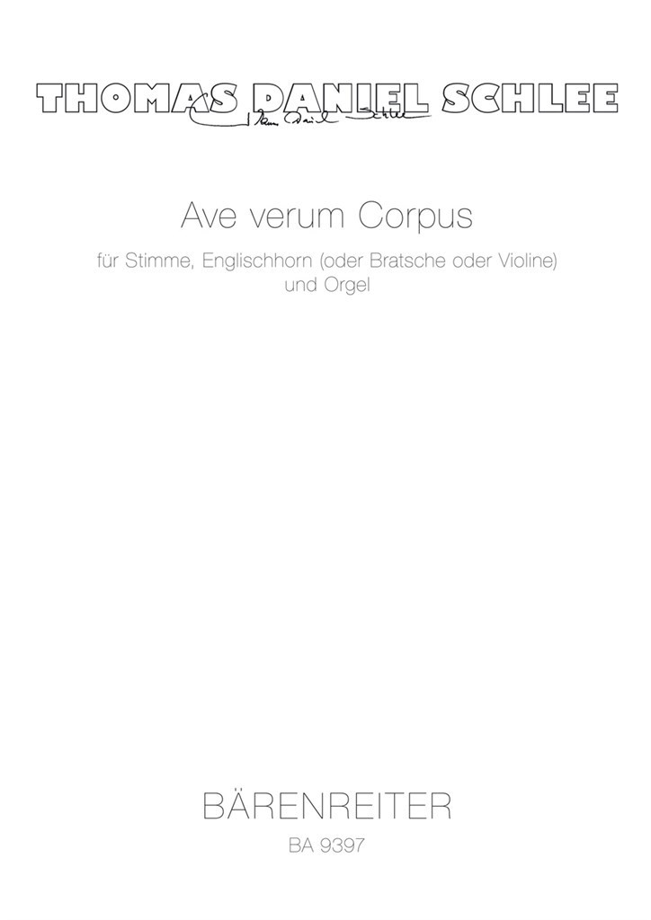 Ave verum Corpus