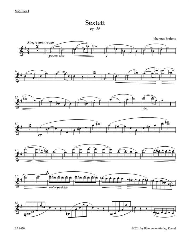 Sextet G Op.36
