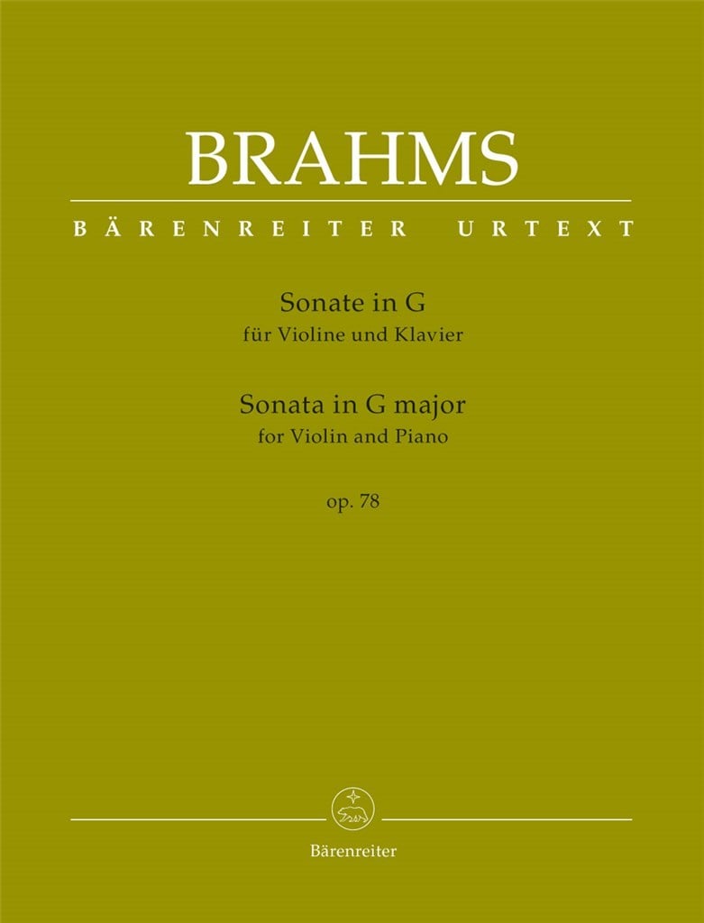 Sonata in G major for Violin and Piano op. 78