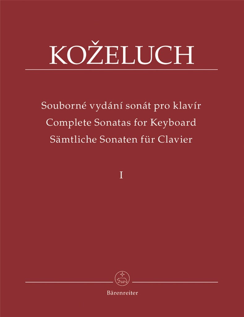 Samtliche Sonaten fur Clavier I