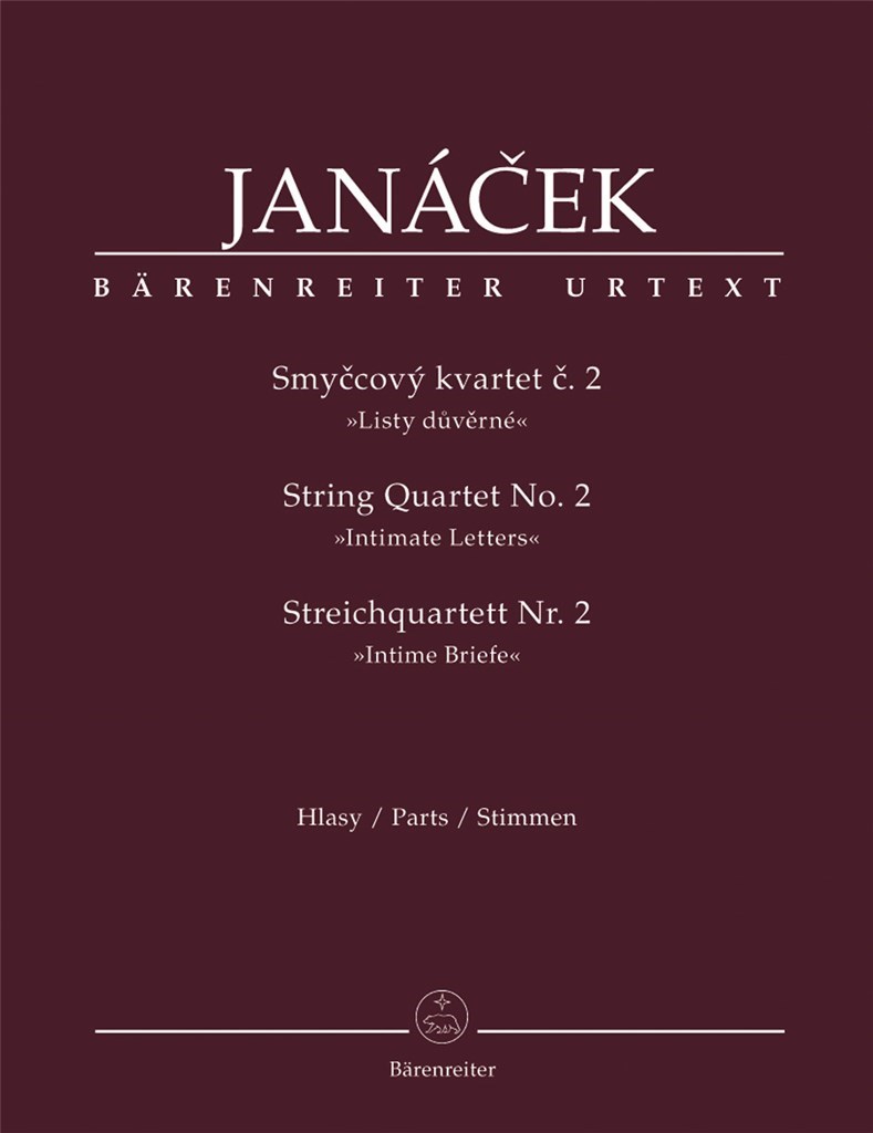 Streichquartet 2 Intime Briefe