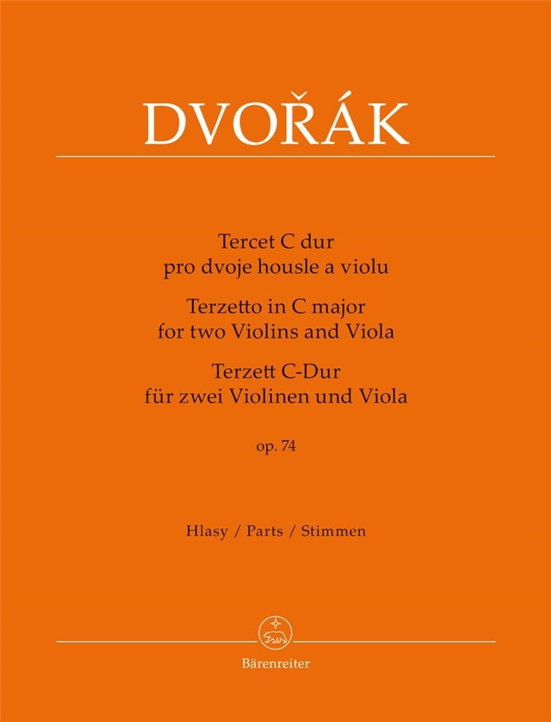 Terzetto for two Violins and Viola C major op. 74