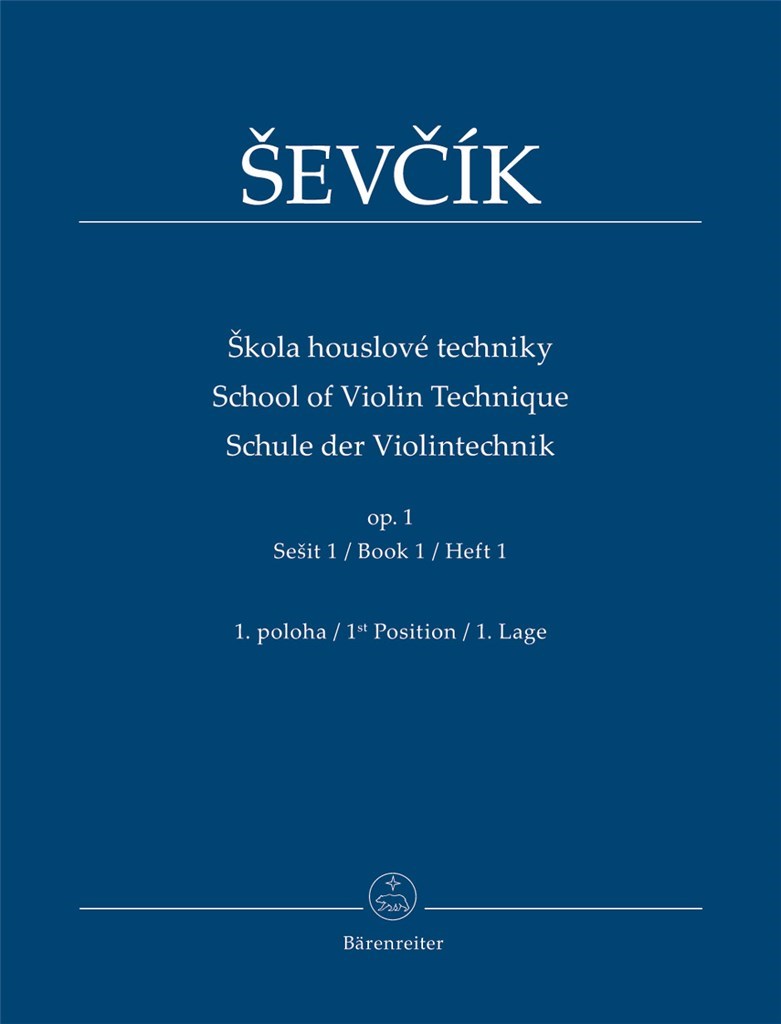 School Of Violin Technique Op. 1 (Libro 1)