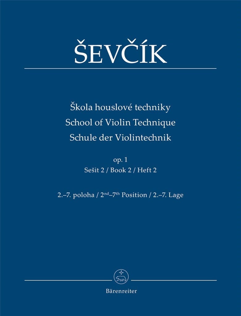 School Of Violin Technique Op. 1 (Libro 2)