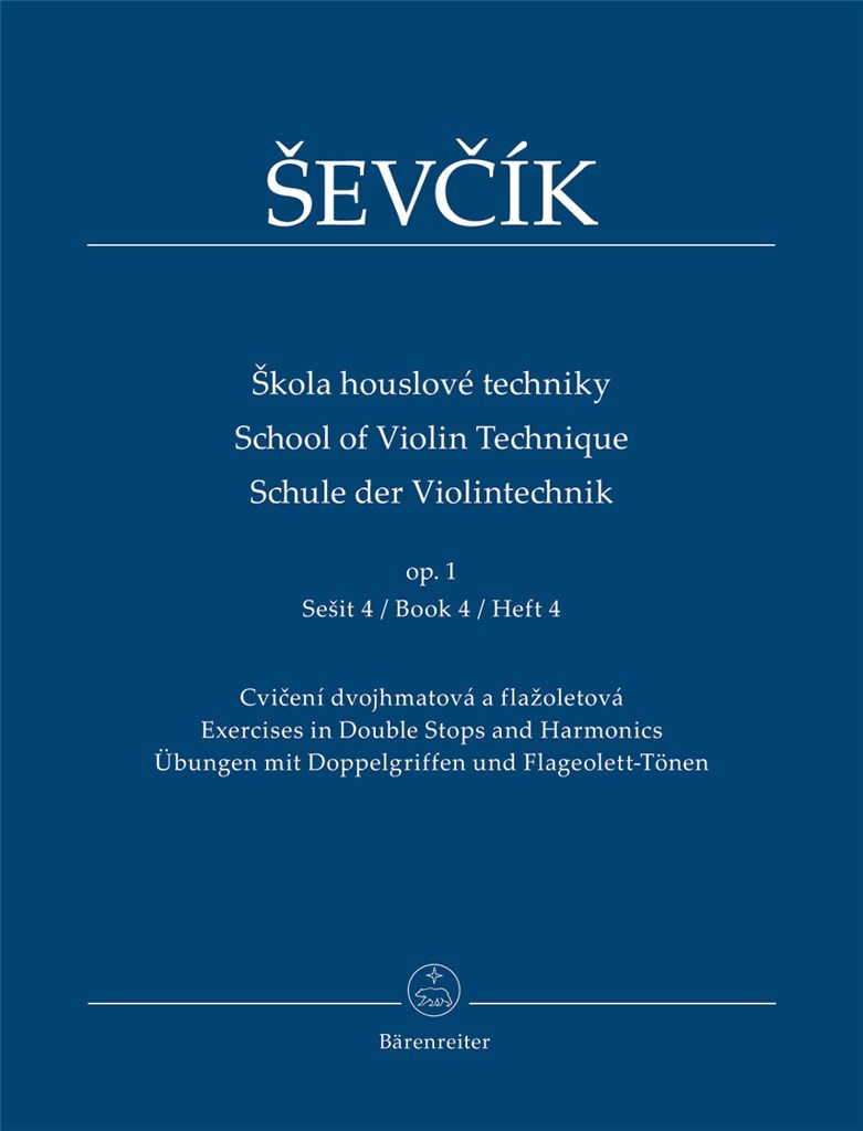 School Of Violin Technique Op. 1 (Libro 4 )