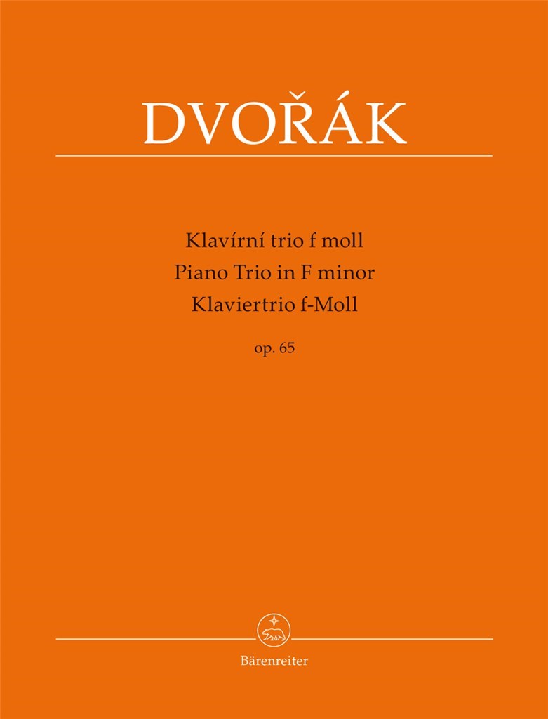 Piano Trio In F Minor Op 65
