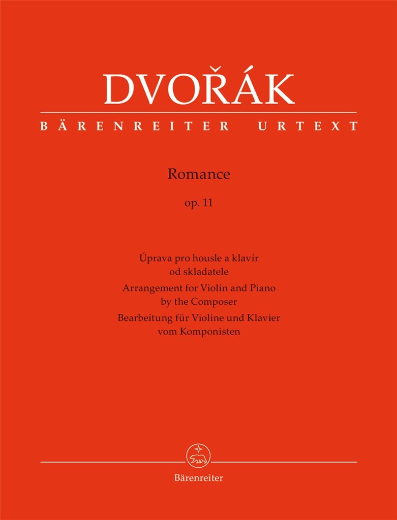 Romance in F minor for Violin and Piano op. 11