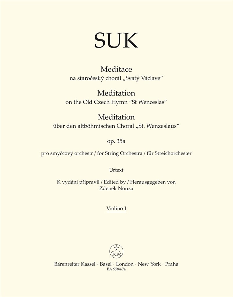 Meditation on the Old Czech Hymn St. Wenceslas