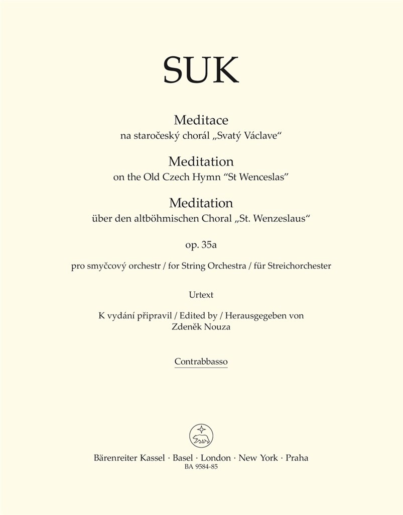 Meditation on the Old Czech Hymn St. Wenceslas