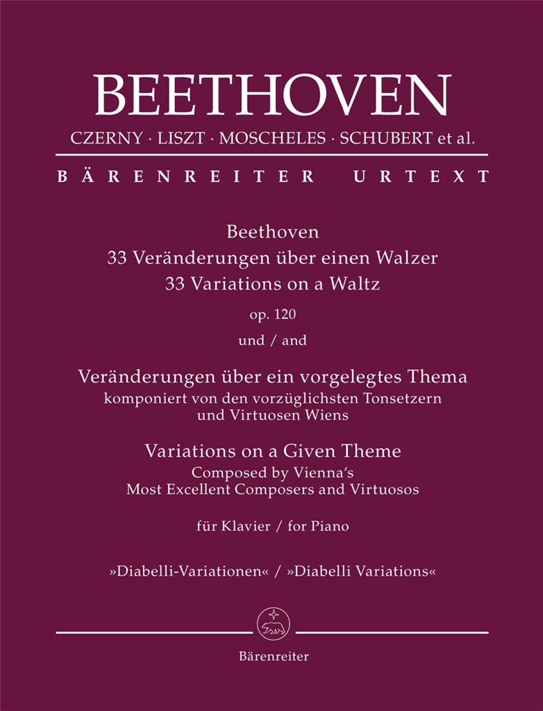 33 Variations on a Waltz op. 120 and Variations