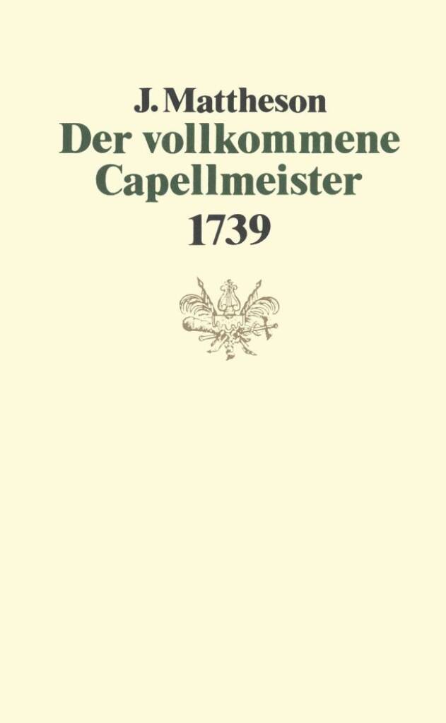 Der vollkommene Capellmeister