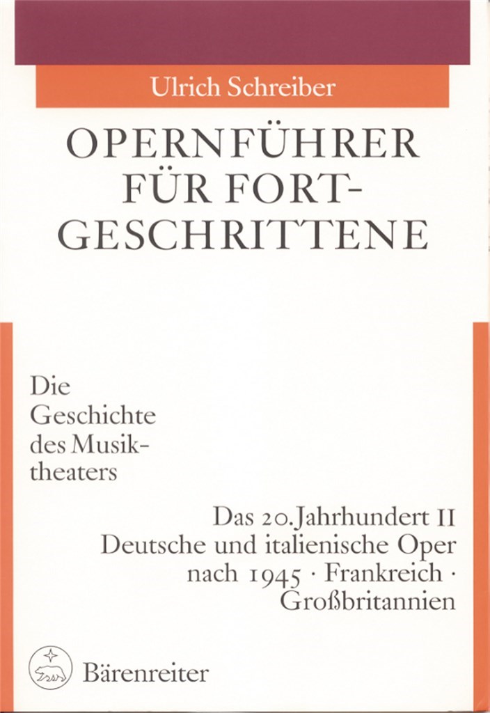 Opernfuhrer fur Fortgeschrittene, Band 3/II