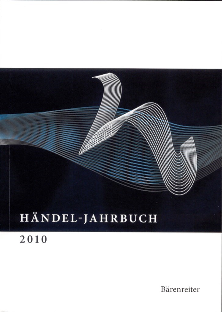 Handel-Jahrbuch 2010, 56. Jahrgang