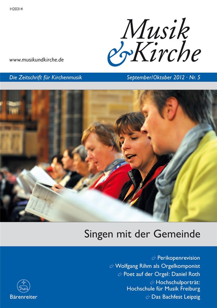 Musik und Kirche, Heft 5/2012