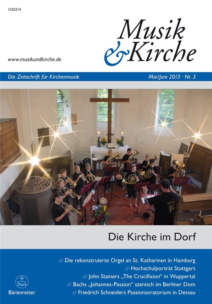 Musik & Kirche, Heft 3/2013