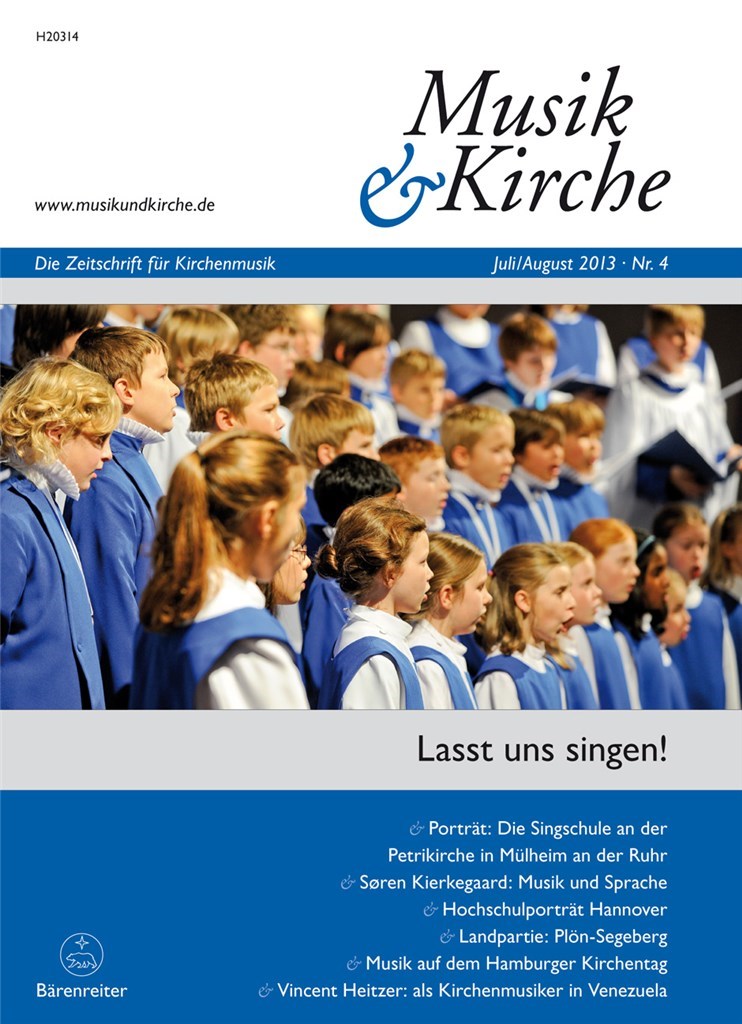 Musik & Kirche, Heft 4/2013