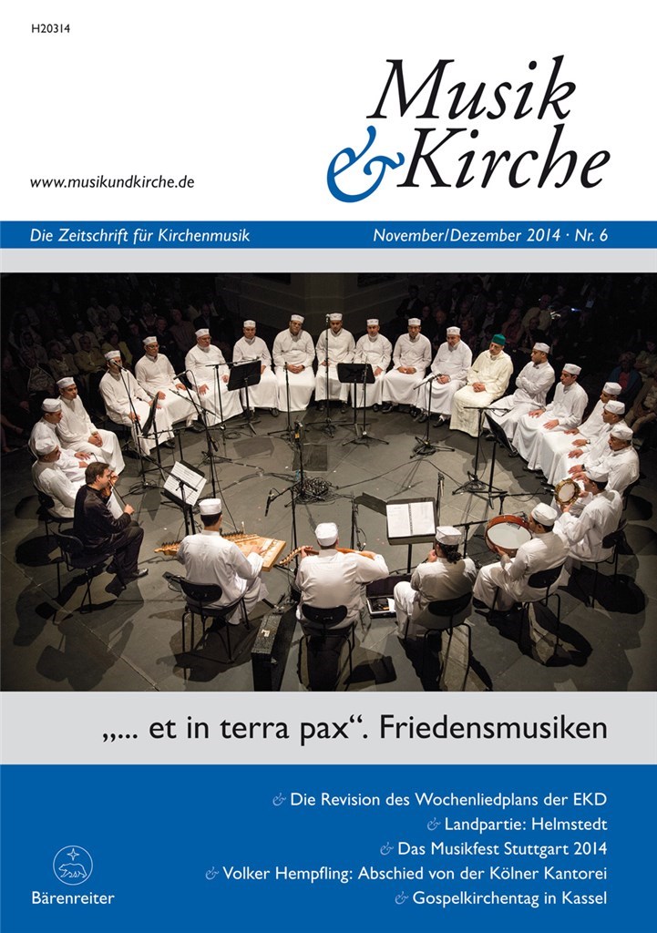 Musik & Kirche, Heft 6/2014
