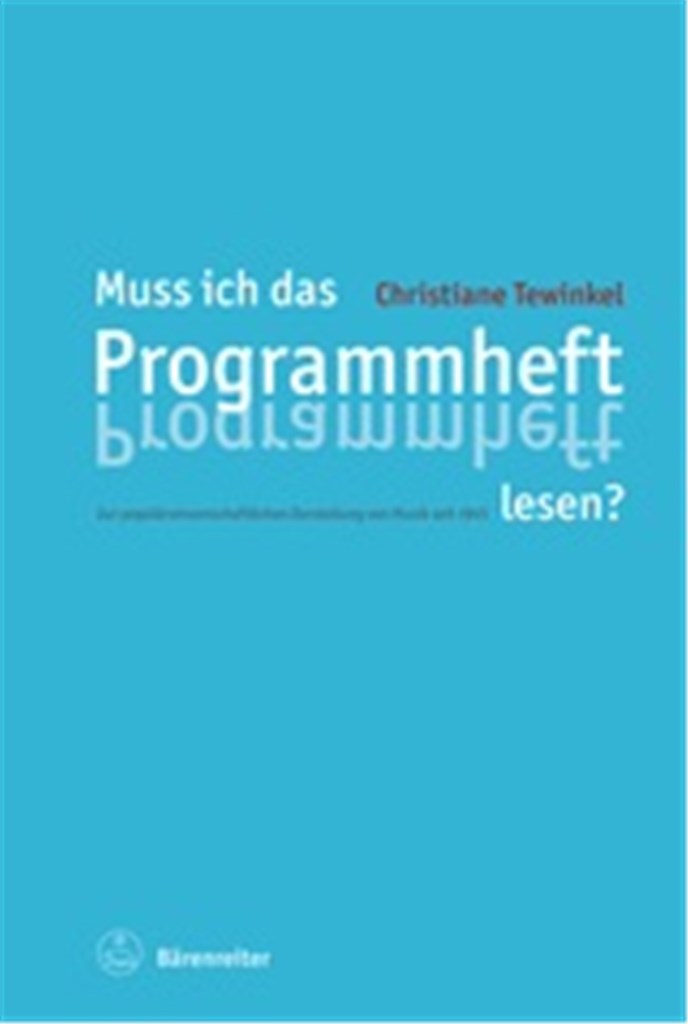 Muss ich das Programmheft lesen?