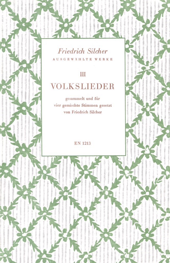 Volkslieder. Ausgewahlte Werke III