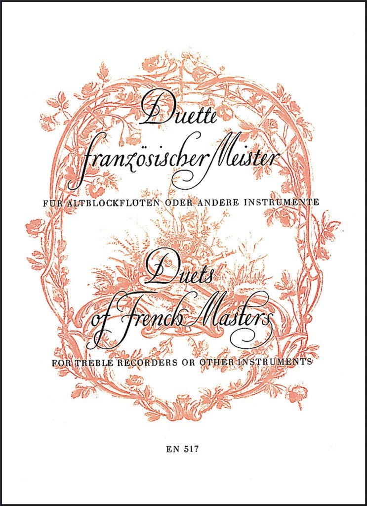 Duette franzosischer Meister fur zwei Blockfloten