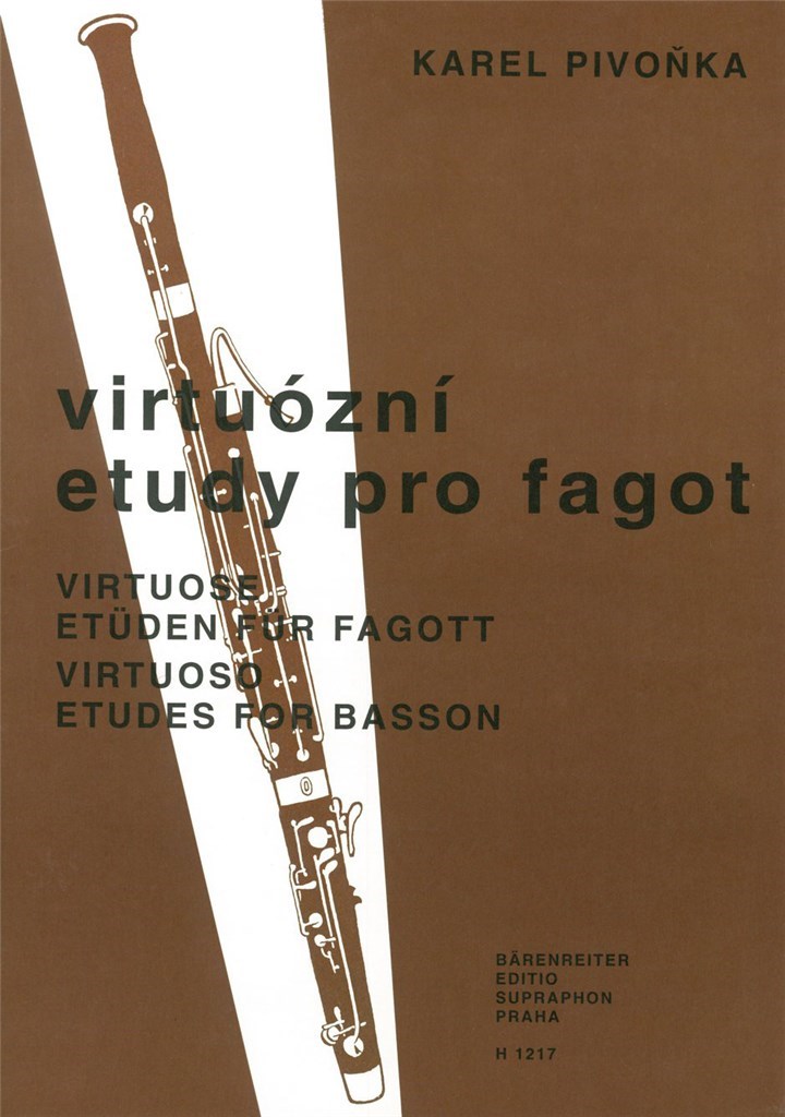 Virtuose Etueden fuer Fagott