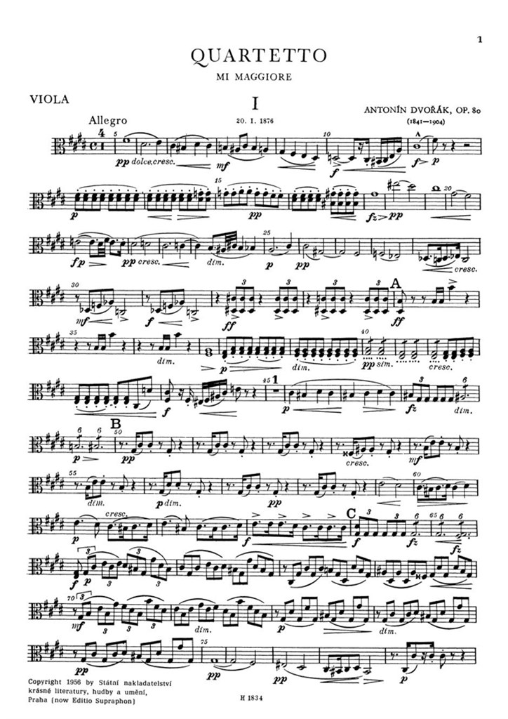 String Quartet No. 8 E major op. 80