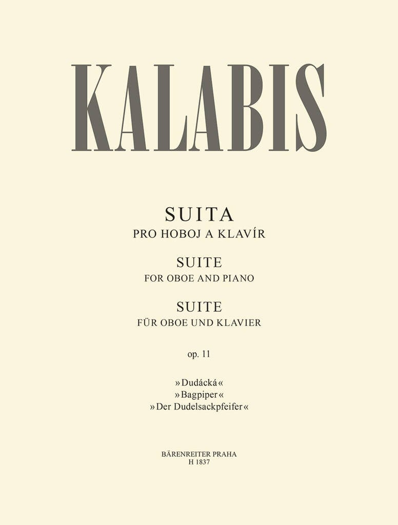 Suite für Oboe und Klavier op. 11