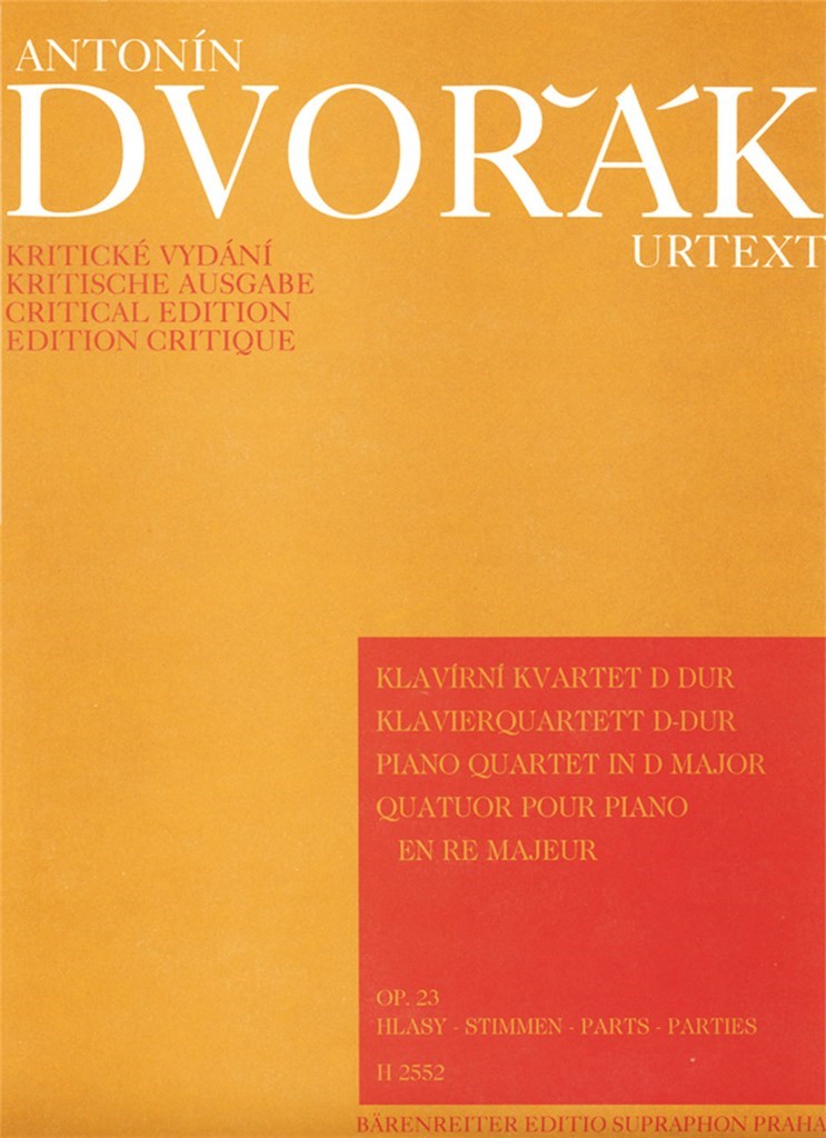 Klavierquartett No. 1 D major op. 23