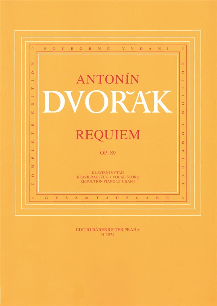 Requiem Op.89 Vocal Score