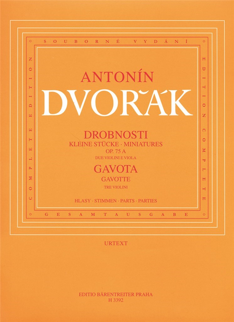 Kleine Stuecke Op. 75AorGavotte B 164