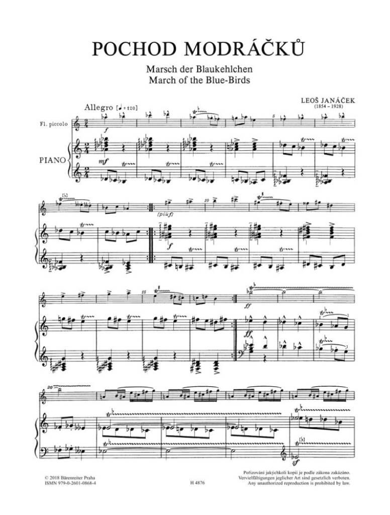 March of the Blue-Birds