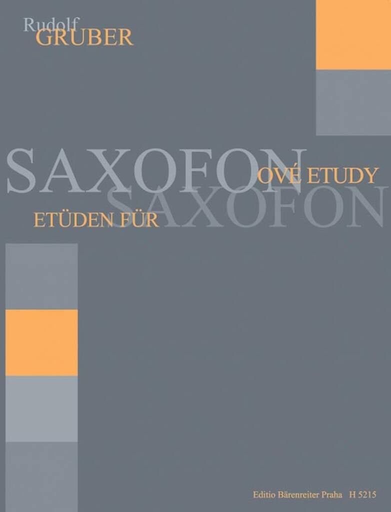 Etueden fuer Saxophon