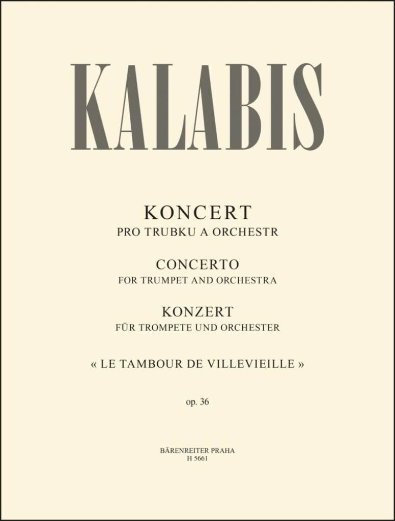 Konzert für Trompete und Orchester op. 36
