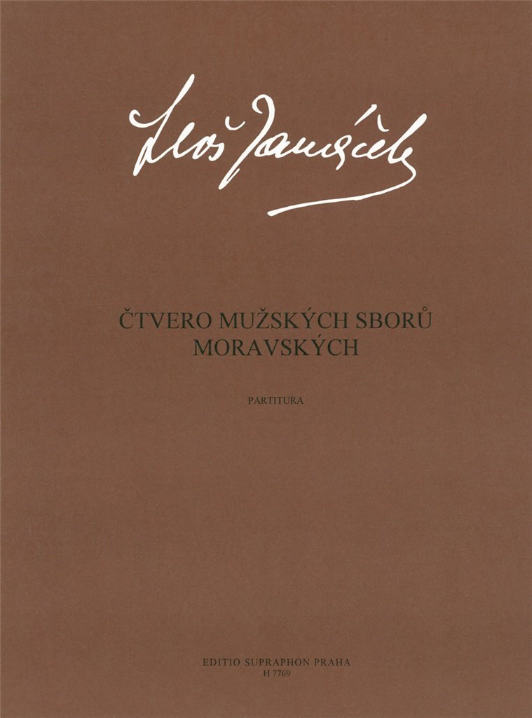 Vier mahrische Mannerchore
