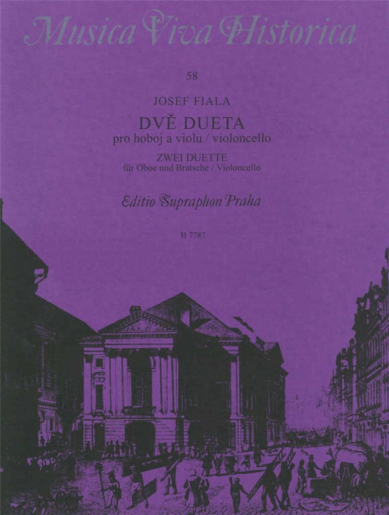 Zwei Duette fur Oboe und BratscheorVioloncello
