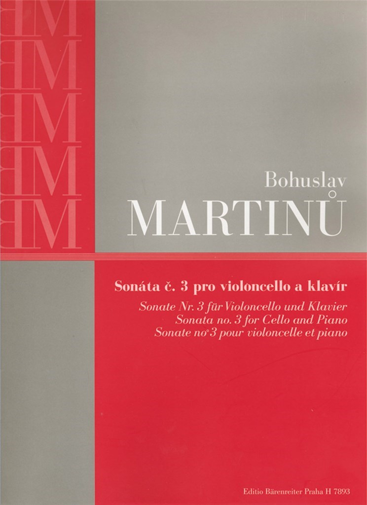 Sonate fur Violoncello und Klavier