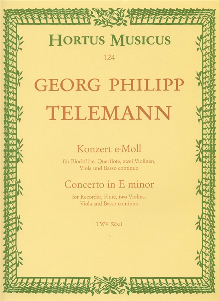 Concerto in E Minor