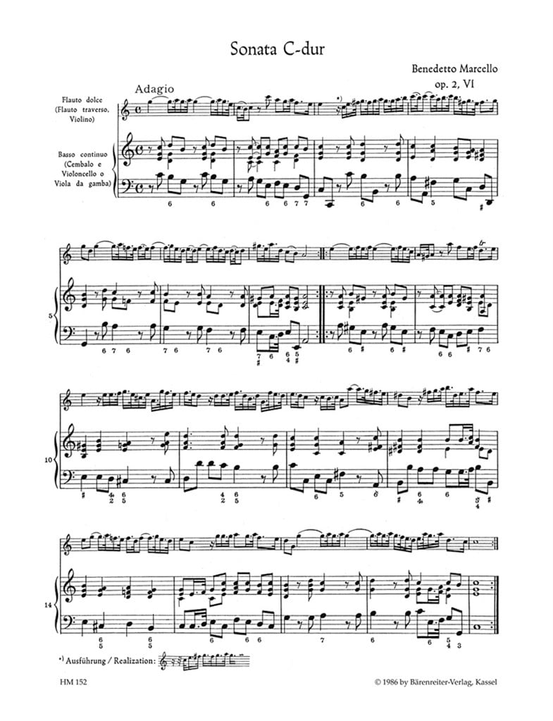 Sonaten 3 C Bes Op.2