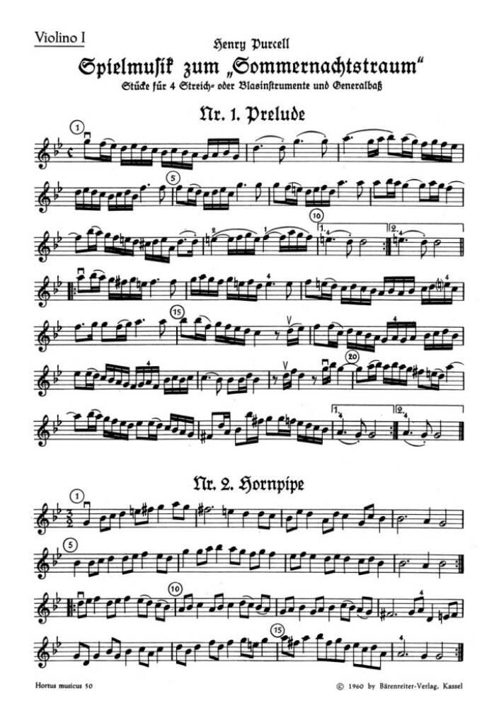 Spielmusik zum Sommernachtstraum