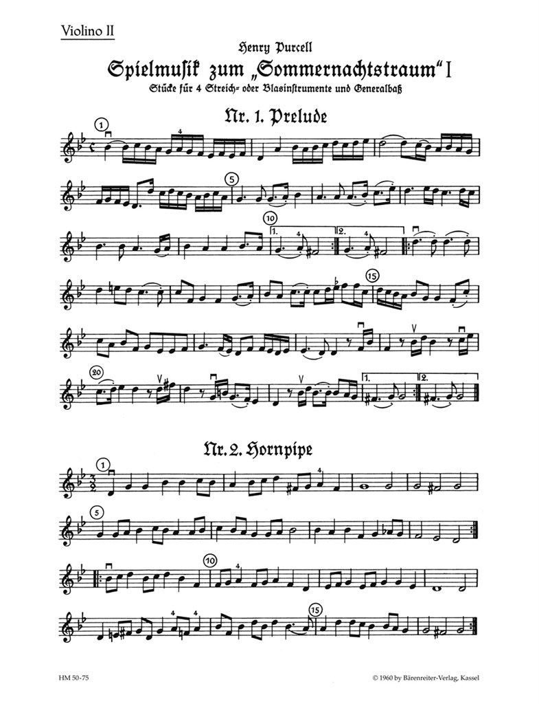Spielmusik zum Sommernachtstraum