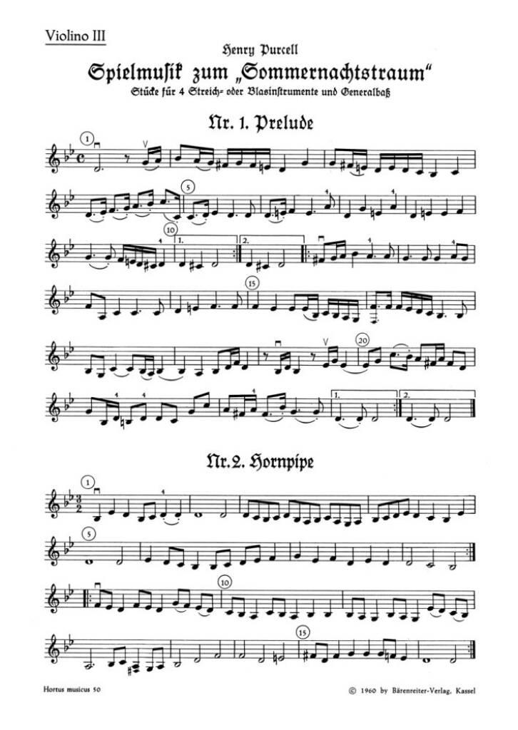Spielmusik zum Sommernachtstraum