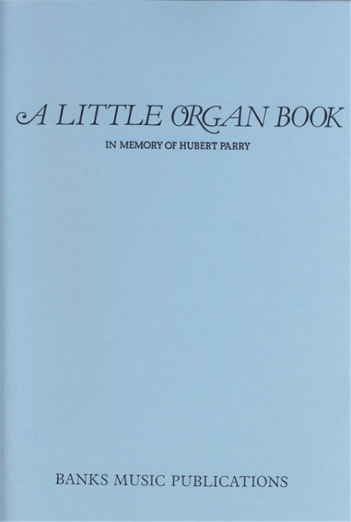 A Little Organ Book
