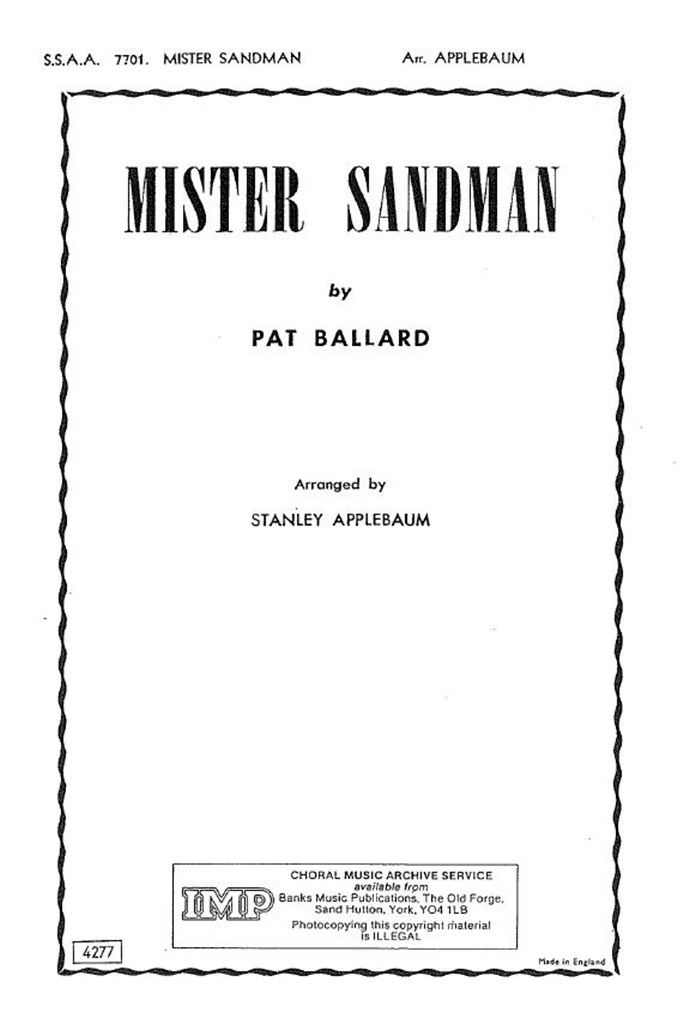 Mister Sandman